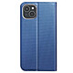 Acheter Jaym Étui Folio pour Apple iPhone 15 Plus Magnétique Fonction Stand Bleu