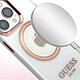 Avis Guess Coque Magsafe pour Apple iPhone 14 Pro Max TPU Gold Outline Transparent