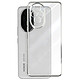 Avis Avizar Coque pour Honor 200 Pro Dos Transparent Contour effet Chromé Argent