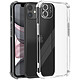 Avizar Coque pour iPhone 11 Antichoc Flexible Coins renforcés Transparent Coque antichoc avec coins renforcés pour protéger votre appareil contre les chutes