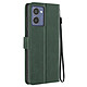 Avizar Étui pour HMD Pulse Pro Dragonne Clapet Support Portefeuille Vert foncé Étui Vert Foncé pour appareil, fourni avec une dragonne amovible pour une tenue en main aisée du téléphone