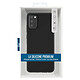Jaym Coque pour Samsung Galaxy A03s Premium Silicone Microfibre Noir pas cher
