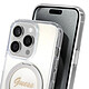 Acheter Guess Coque Magsafe pour Apple iPhone 15 Pro Max TPU Ring Stand Transparent