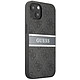 Acheter Guess Coque pour Apple iPhone 13 Mini PU 4G Stripe Gris