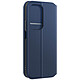Avizar Étui pour Honor 200 Lite Clapet Porte-cartes et Support Vidéo Bleu nuit - Étui Classic Edition protégeant efficacement et intégralement votre appareil