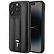 Karl Lagerfeld Coque pour Apple iPhone 14 Pro Max PU Puffy Ikonik Pins Noir - Coque conçue sur mesure pour Apple iPhone 14 Pro Max