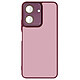 Avizar Coque pour Xiaomi Redmi 13C Dos Rigide Fumé Bloc Caméra Protégé Bordeaux Une coque Aubergine translucide laissant transparaître le design de votre appareil pour l'habiller avec esthétisme et originalité