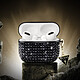 Avis Guess Coque pour Airpods Pro 4G Diamond avec Charm Triangle Scintillant Ornée de Strass Noir