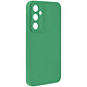 Avizar Coque pour Galaxy A34 5G en Silicone Souple avec Renfort Bloc Caméra Vert - Coque en silicone souple absorbant les chocs, idéale pour protéger efficacement votre Galaxy A34 5G contre les rayures et les petits impacts quotidiens