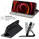 Avis Jaym Étui Folio pour Apple iPhone 14 Pro Max Magnétique Fonction Stand Noir