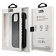 Karl Lagerfeld Coque pour Apple iPhone 13 Elastic Strap Noir pas cher
