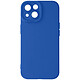 Avizar Coque pour iPhone 13 Silicone Mat Protection Caméra Bleu - Coque en silicone souple, une protection anti-rayures flexible pour votre appareil