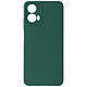 Avizar Coque pour Motorola Moto G34 5G Finition Mate Vert foncé - Coque en Silicone Souple vert foncé combinant élégance et protection pour votre appareil