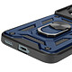Mayaxess Coque pour Honor 200 Lite Bague Support Cache Caméra Coulissant Bleu nuit pas cher