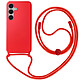 Avizar Coque pour Galaxy S24 Série Corda avec Cordon Tour de Cou Ultra Résistant pas cher