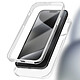 Acheter Avizar Coque Intégrale pour iPhone 15 Pro Max Arrière Rigide et Avant Souple Transparent