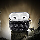 Avis Guess Coque pour Airpods 3 4G Diamond avec Charm Triangle Scintillant Ornée de Strass Noir