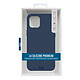 Jaym Coque Magsafe pour Apple iPhone 15 Pro Premium Silicone Microfibre Bleu pas cher