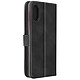Avizar Étui pour Sony Xperia 10 VI Clapet Portefeuille - Étui folio en éco-cuir Noir de la série Sleek Cover, conçu pour votre Xperia 10 VI