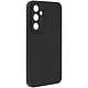 Avizar Coque pour Samsung Galaxy A34 5G Silicone Mat Toucher Doux Noir Coque en silicone souple, une protection anti-rayures flexible pour votre appareil