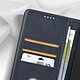 Avis Avizar Housse portefeuille pour Xiaomi Poco X6 Pro Clapet magnétique support Bleu nuit