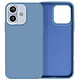 Avizar Coque pour iPhone 16 Semi-rigide Soft-touch Anti-traces Bleu clair Coque en silicone semi-rigide Bleu, de la collection Fast Cover, préservant votre appareil des chocs et des rayures