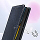 Acheter Avizar Housse portefeuille pour Xiaomi Poco X6 Pro Clapet magnétique support Bleu nuit