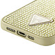 Acheter Guess Coque pour Apple iPhone 15 Pro Max Triangle Diamond Dorée