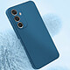 Avis Avizar Coque pour Samsung Galaxy A55 Soft Touch Mat Silicone Flexible Bleu nuit