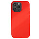 Jaym Coque pour Apple iPhone 15 Pro Max Premium Soft Feeling Rouge Coque conçue sur mesure pour Apple iPhone 15 Pro Max