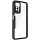 Avizar Coque 360° pour Redmi Note 11 et 11s Dos Rigide Partie Avant Souple Noir - Coque de protection intégrale conçue pour préserver le dos et la façade avant de votre appareil des accidents du quotidien