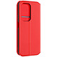 Avizar Étui pour Honor 200 Lite Clapet Porte-cartes et Support Vidéo Rouge Étui Classic Edition protégeant efficacement et intégralement votre appareil