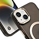 Avis Guess Coque Magsafe pour Apple iPhone 14 TPU Gold Outline Noir