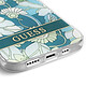 Acheter Guess Coque pour Apple iPhone 13 Pro Flowers avec lanière nylon Bleu