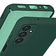 Avizar Coque pour Samsung Galaxy A15 5G Semi-rigide Soft-touch Anti-traces Vert foncé pas cher