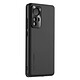 Xfm Étui pour Xiaomi 12 Lite Fenêtre Translucide Noir Étui de protection spécifique au Xiaomi 12 Lite