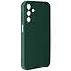 Avizar Coque pour Samsung Galaxy A15 5G Semi-rigide Soft-touch Anti-traces Vert foncé - Coque en silicone Vert semi-rigide, de la collection Fast Cover, préservant votre Samsung Galaxy A15 5G des chocs et des rayures