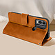 Avis Avizar Étui pour Nokia C22 Dragonne Clapet Support Portefeuille Marron clair