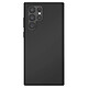 Jaym Coque pour Samsung Galaxy S22 Ultra Premium Silicone Microfibre Noir Coque conçue sur mesure pour Samsung Galaxy S22 Ultra