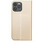 Acheter Jaym Étui Folio pour Apple iPhone 15 Pro Magnétique Fonction Stand Dorée