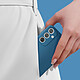 Avizar Coque pour Samsung Galaxy A55 Soft Touch Mat Silicone Flexible Bleu nuit pas cher