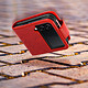 Avis Avizar Coque pour Samsung Z Flip 4 Clapet avec Languette Magnétique Rouge