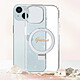 Acheter Guess Coque Magsafe pour Apple iPhone 15 Plus TPU Ring Stand Transparent