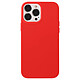 Jaym Coque pour Apple iPhone 13 Pro Premium Soft Feeling Rouge Coque conçue sur mesure pour Apple iPhone 13 Pro