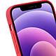 Acheter Jaym Coque pour Apple iPhone 12 Mini Premium Silicone Microfibre Rouge
