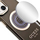 Acheter Guess Coque Magsafe pour Apple iPhone 14 TPU Gold Outline Noir