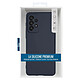 Jaym Coque pour Samsung Galaxy A33 5G Premium Silicone Microfibre Bleu pas cher