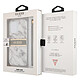 Guess Coque pour Apple iPhone 13 Mini Marble Strap Gris pas cher
