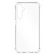 Avizar Coque pour Samsung Galaxy A25 5G Silicone Coins Bumper Antichocs Transparent Coque transparente mettant en valeur le design original de votre appareil