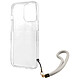 Avis Guess Coque pour Apple iPhone 13 Pro Marble Strap Gris